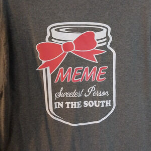 Mimi /MeMe Shirt T-shirt Grandma Grandmother Tee‎ Shirt Size M /#3157